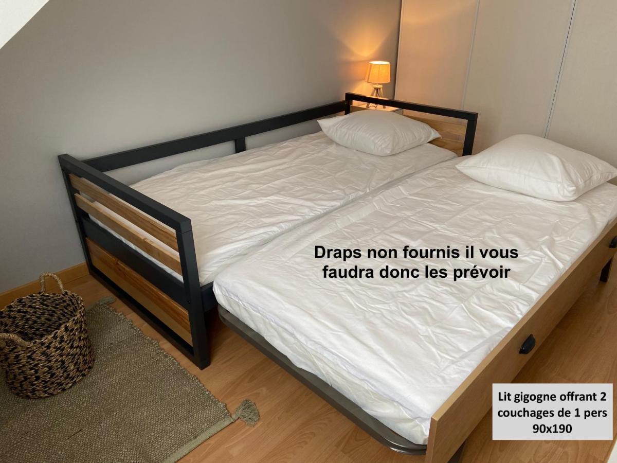 Maison De Village Avec Jardin 15Mn Des Plages, Wifi, 2 Chambres, Jardin Hesdin-lʼAbbé Esterno foto