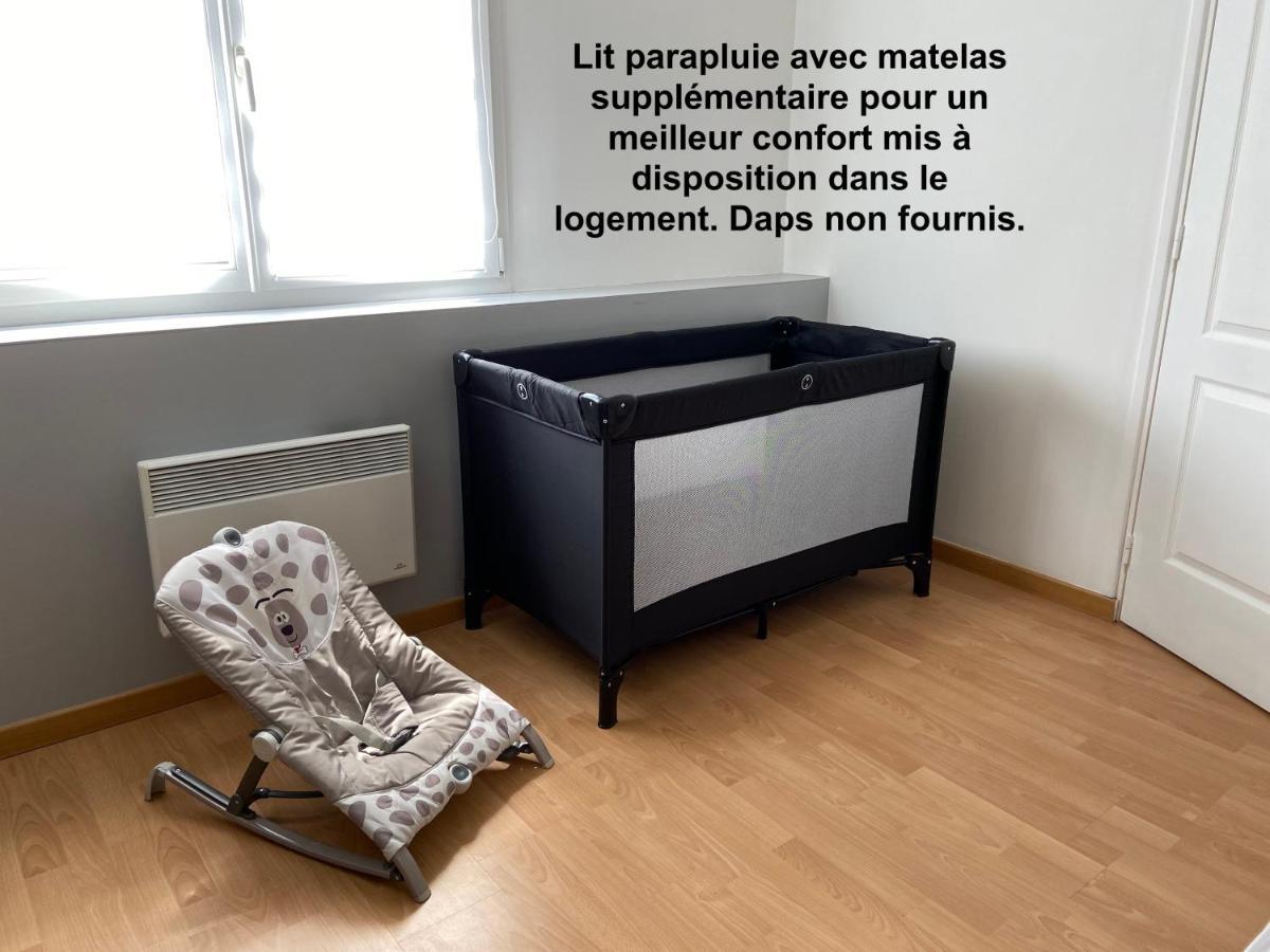 Maison De Village Avec Jardin 15Mn Des Plages, Wifi, 2 Chambres, Jardin Hesdin-lʼAbbé Esterno foto