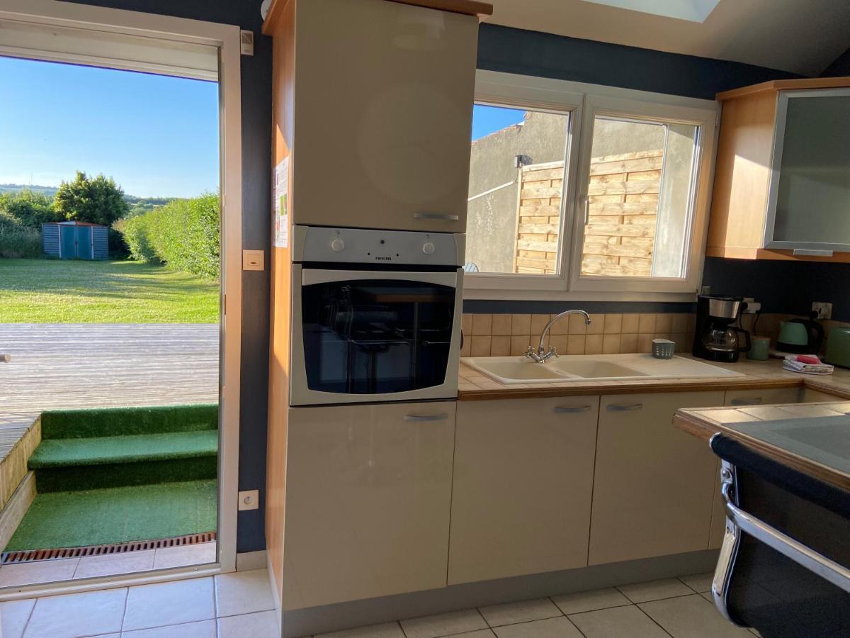 Maison De Village Avec Jardin 15Mn Des Plages, Wifi, 2 Chambres, Jardin Hesdin-lʼAbbé Esterno foto