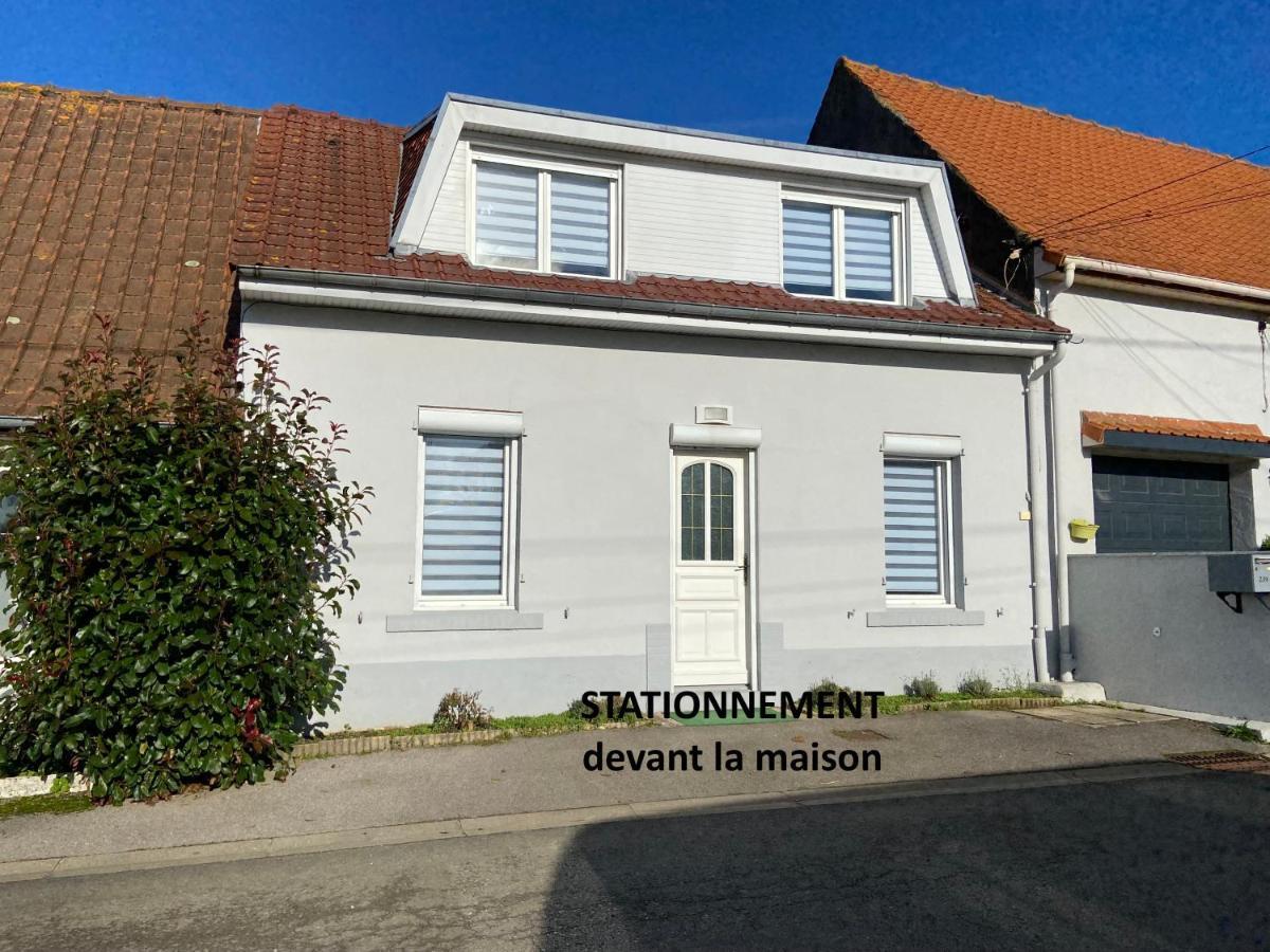 Maison De Village Avec Jardin 15Mn Des Plages, Wifi, 2 Chambres, Jardin Hesdin-lʼAbbé Esterno foto