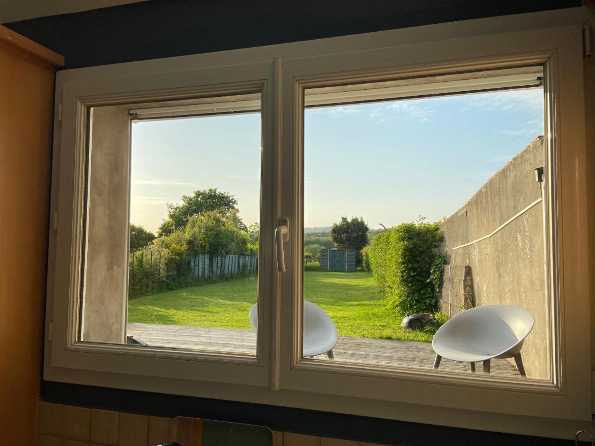Maison De Village Avec Jardin 15Mn Des Plages, Wifi, 2 Chambres, Jardin Hesdin-lʼAbbé Esterno foto